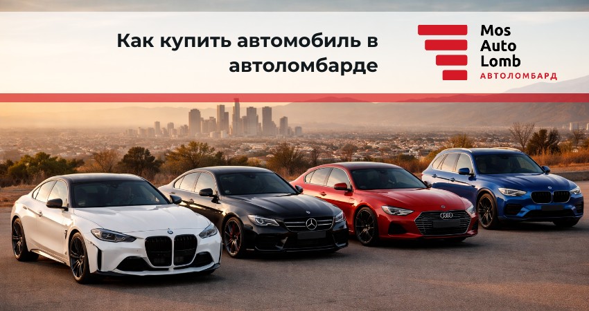 Как купить автомобиль в автоломбарде